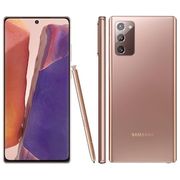 Smartphone Samsung Galaxy Note20 Bronze 256GB, 8GB RAM, Tela Infinita de 6.7”, Câmera Tripla, Caneta S-Pen, Android 10 e Processador Octa-Core