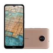 Smartphone Nokia C20 32GB 4G Wi-Fi Tela 6,5” Dual Chip 2G RAM Câmera 5.0MP + Selfie 5.0MP Dourado - NK039 NK039