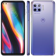 Smartphone Motorola Moto G 5G Plus Lilás Prisma 128GB, 8GB RAM, Tela 6,7”, Câmera Traseira Quádrupla, Android 10 e Processador Octa-Core.
