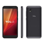 Smartphone TCL L5 16GB Preto 4G Quad-Core - 1GB RAM Tela 5&quot; Câm. 8MP + Selfie 5MP Bivolt