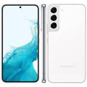 Smartphone Samsung Galaxy S22+ 5G Branco 128GB, 8GB RAM, Tela Infinita de 6.6”, Câmera Traseira Tripla, Android 12 e Processador Octa-Core