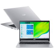 Notebook Acer Core i5-10210U 8GB 256GB SSD Placa de Vídeo 2GB Tela Full HD 15.6” Windows 10 Aspire 5 A515-54G-59KV