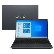 Notebook VAIO Core i5-10210U 8GB 256GB SSD Tela Full HD 14” Windows 10 FE14 VJFE42F11X-B0321H.
