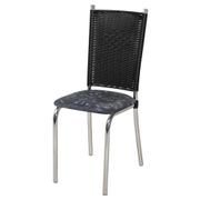 Cadeira Pelaio Móveis Fixa Alfa Plus Preto,Eclipse de Jantar