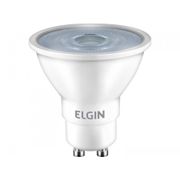 Lâmpada de LED Elgin Branca GU10 6W - 6500K Dicroica Bivolt-Branco