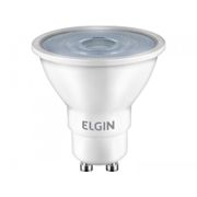 Lâmpada de LED Elgin Branca GU10 4,8W - 6500K Dicroica Bivolt-Branco
