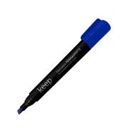Pincel Marcador Permanente Recarregável Tinta Azul Caixa c/ 12un Keep - MR043 MR043