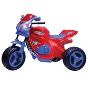 Moto Elétrica Magic Toys Max Turbo 6V com Capacete - Vermelha.