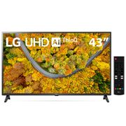 Smart TV 43" LG 4K LED 43UP7500PSF WiFi, Bluetooth, HDR, Inteligência Artificial ThinQ, Google, Alexa e Airplay2 - 2021