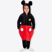 MMacacão Kigurumi Infantil de 7 a 8 Anos Mickey – Disney Macacão kigurumi infantil de 7 a 8 anos Mickey