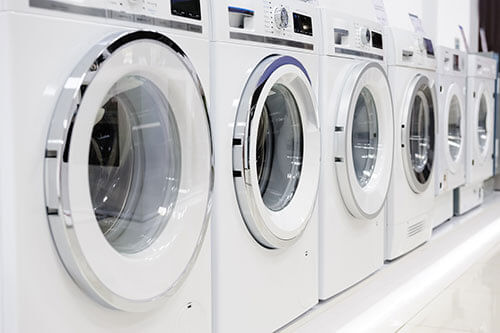 Máquina de Lavar - Máquinas de lavar em fileira